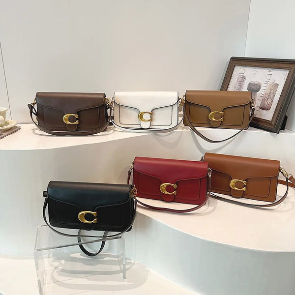 Bolsa com Fecho Metálico e Alça Dupla