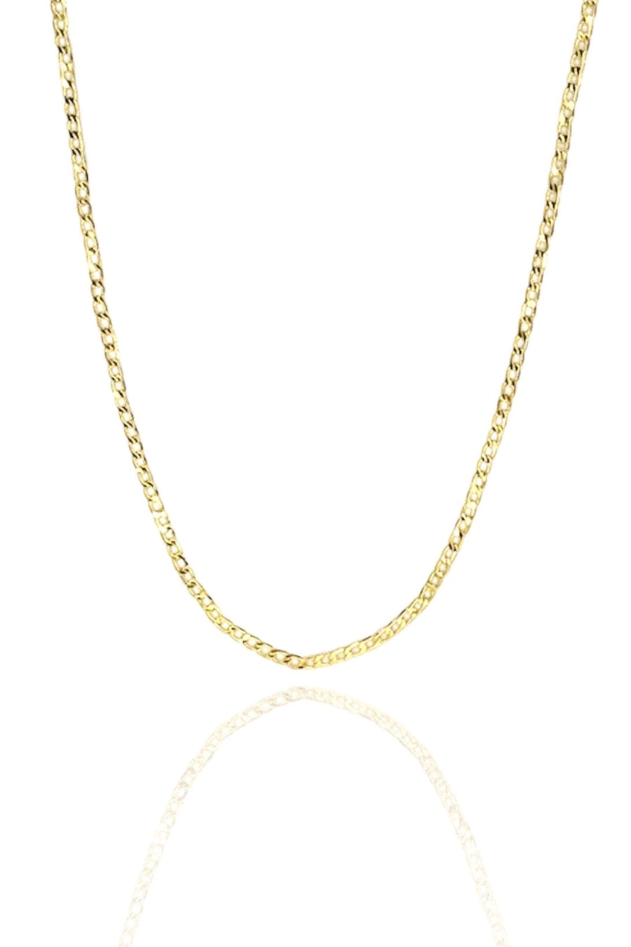 Colar Corrente De Elos Banhado em Ouro 18k