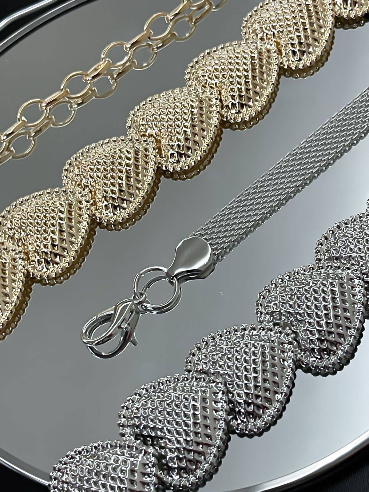 Cinto Feminino Corrente Coração Bruna